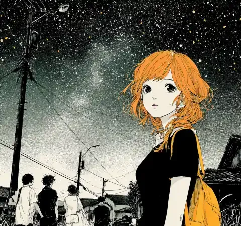 冒险题材漫画《雾海灯塔》封面